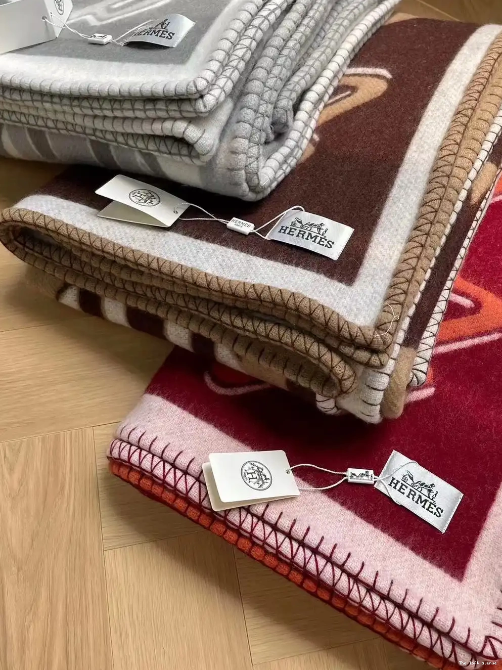 BLANKET HERMES WOOL THROW TATERSALE 0512